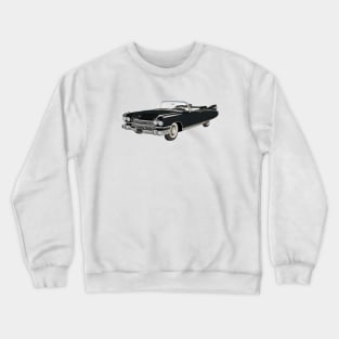 Black Vintage Luxury Car Crewneck Sweatshirt